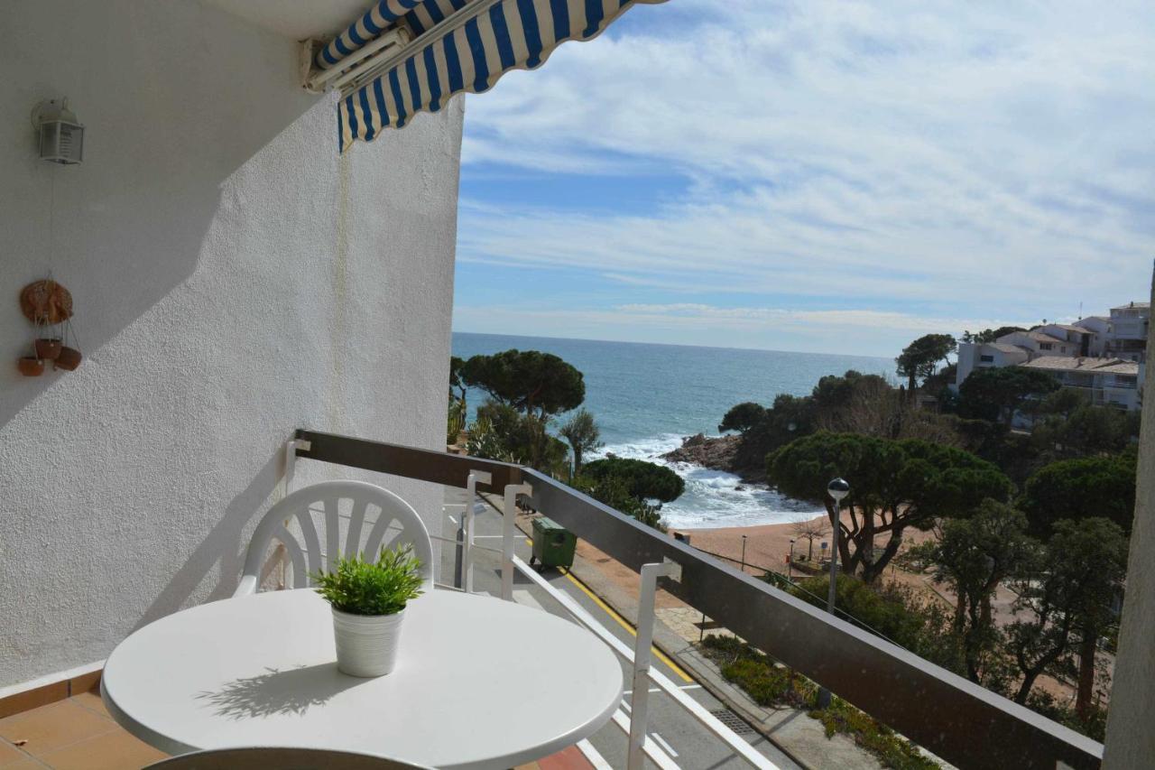 Apartamento Cala Salionç 12 primera linea de playa Tossa de Mar Exterior foto