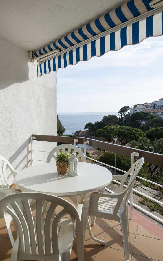 Apartamento Cala Salionç 12 primera linea de playa Tossa de Mar Exterior foto
